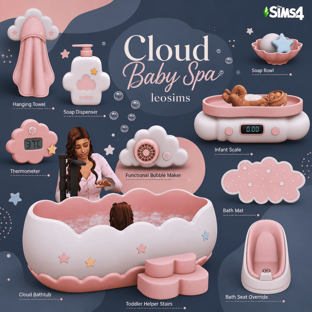 Набор для ухода за малышами Cloud Baby Spa